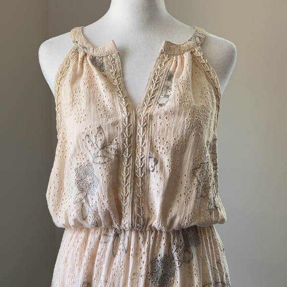 Love Sam Anthropologie Eyelet Dress M - Picture 5 of 16